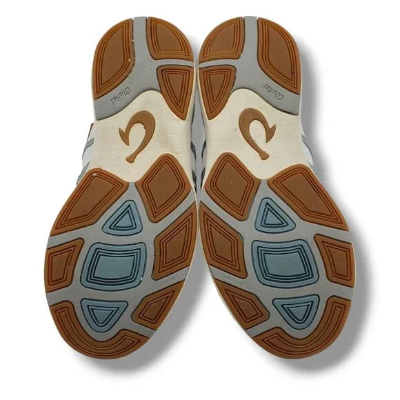 Olukai Mio Li Sneaker Mens 8 Mist Grey Drop In Heel Step In‎